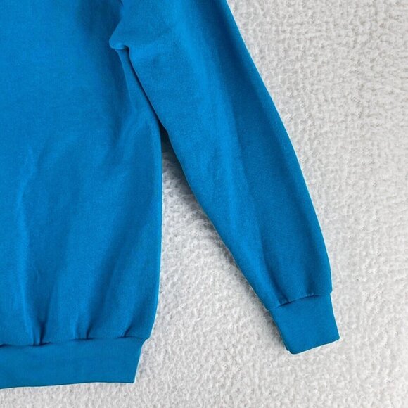 Fruit of the Loom Blue Pullover Crew Neck Sweater Womens‎ Made in USA Size Small - Picture 12 of 13